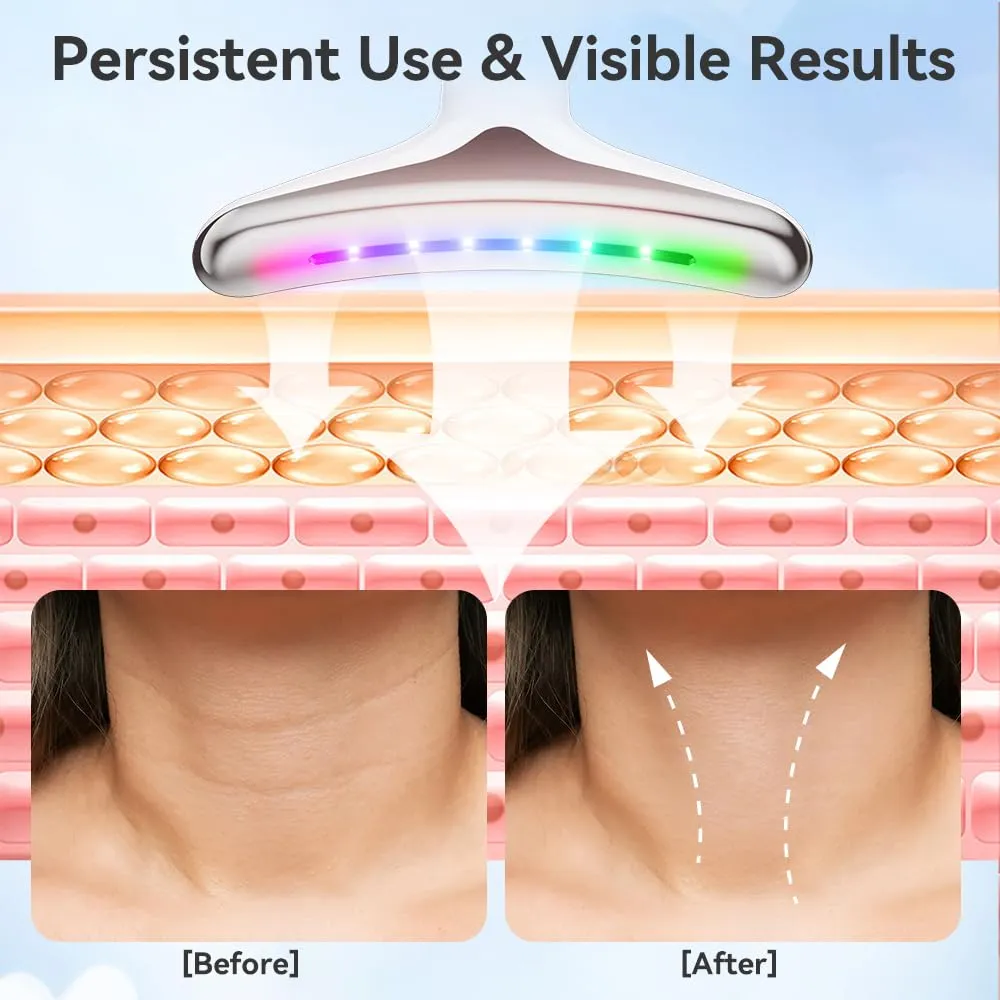 Masajeador Facial Eléctrico Terapia LED