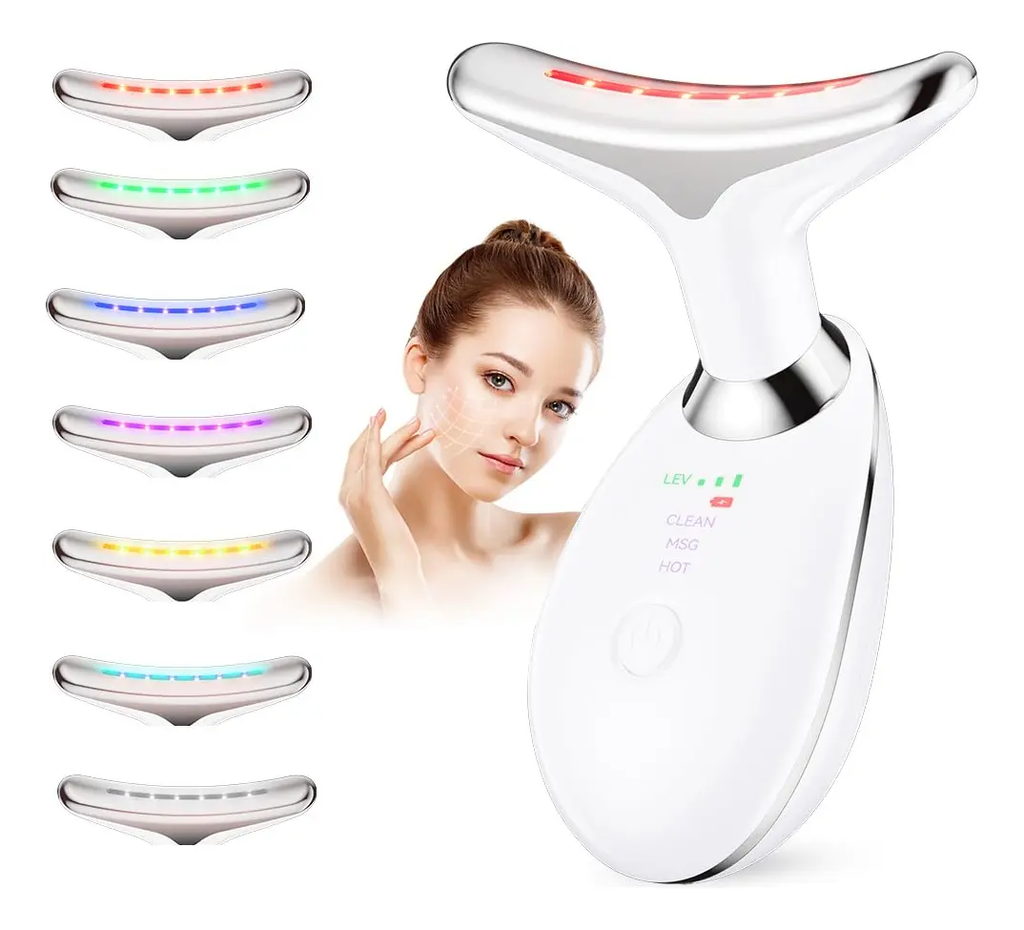 Masajeador Facial Eléctrico Terapia LED