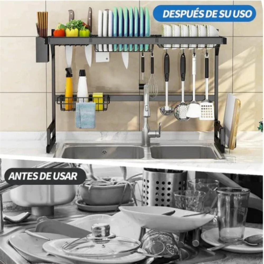 Escurridor de Platos Ahorrador de Espacio