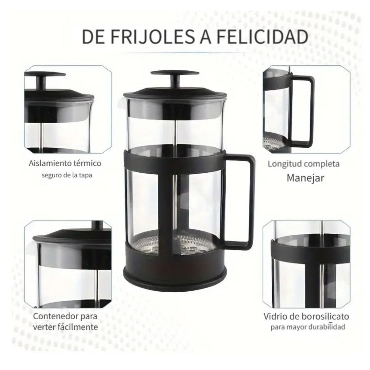 Prensa Francesa Premium 600ml