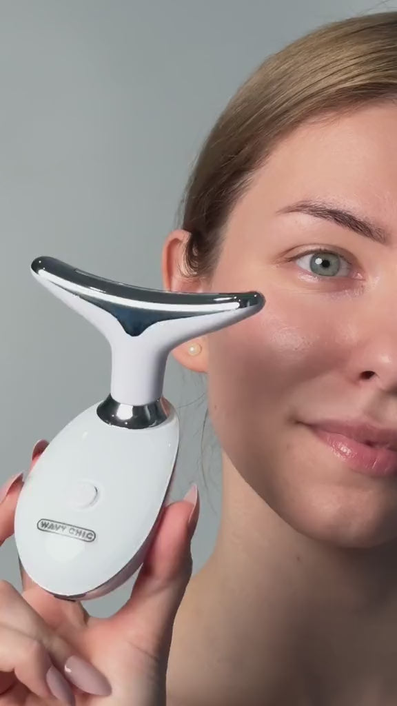 Masajeador Facial Eléctrico Terapia LED
